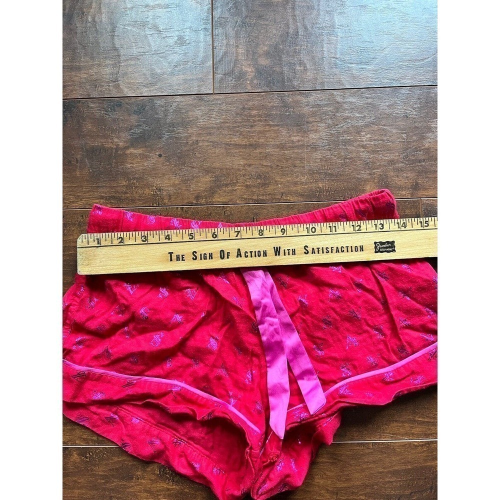 Victoria Secret WOmens Short Red And Pink PJ Short NWT XS - Picture 3 of 6